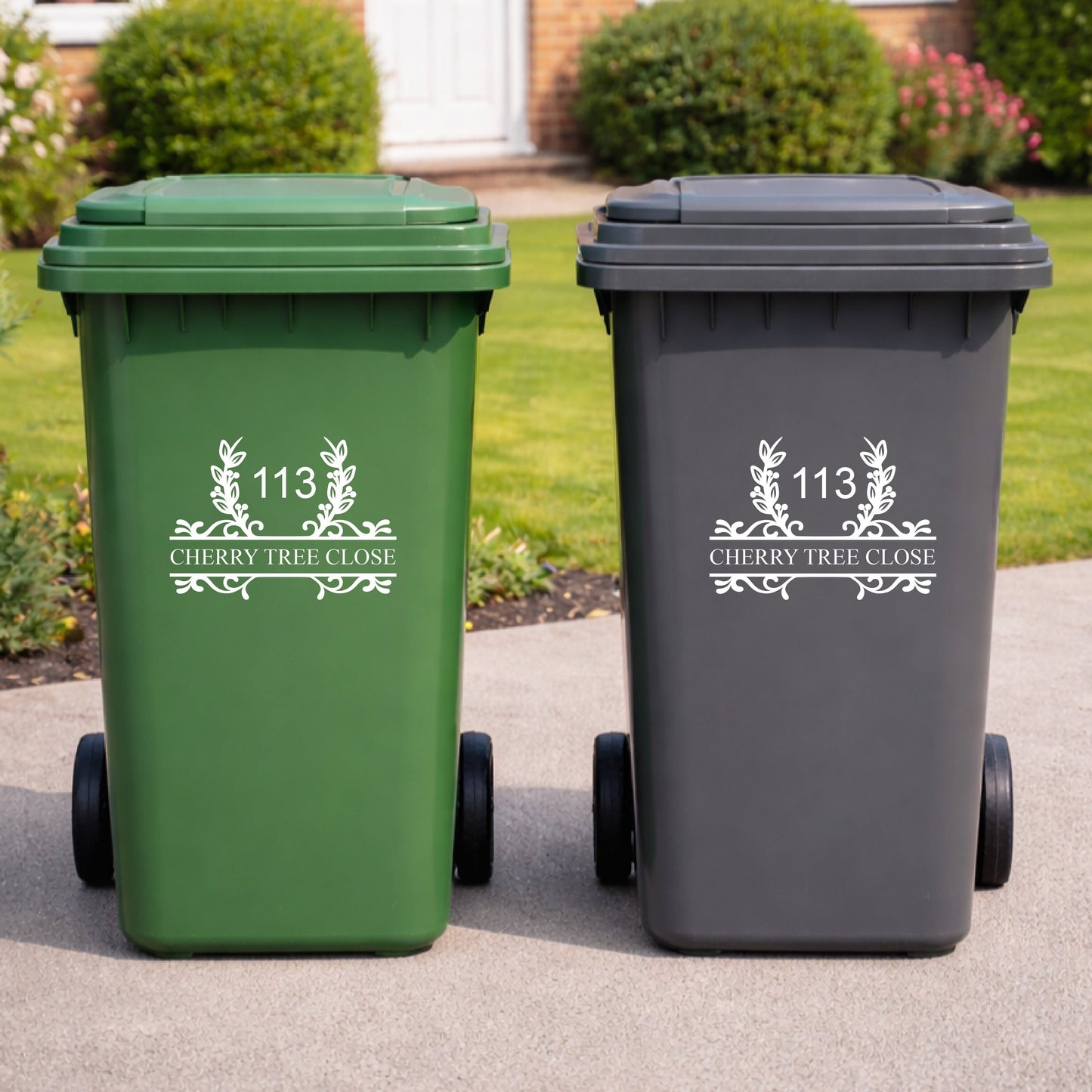 Wheelie Bin Sticker - Design 6