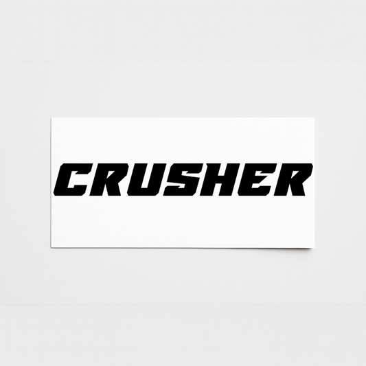 Vinyl Campervan Name Decal - Font 19