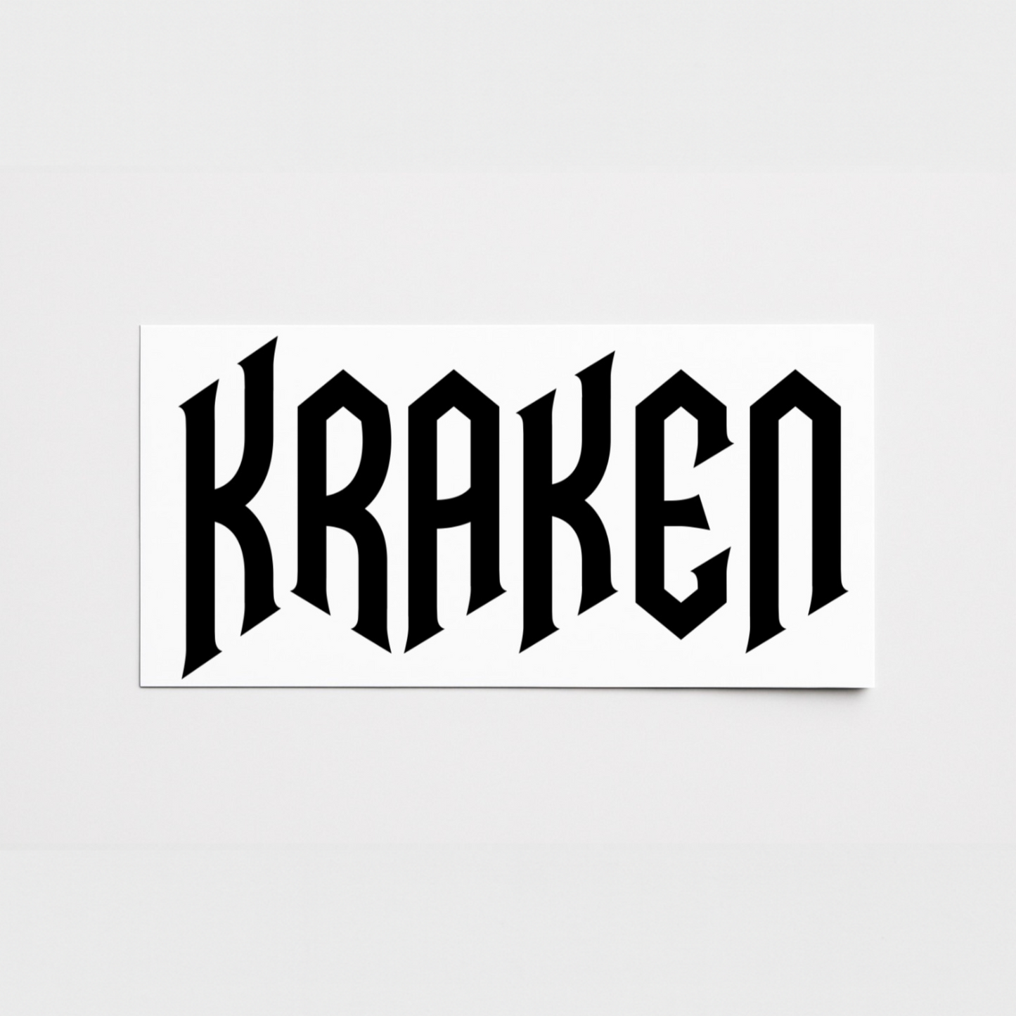 Vinyl Campervan Name Decal - Font 28