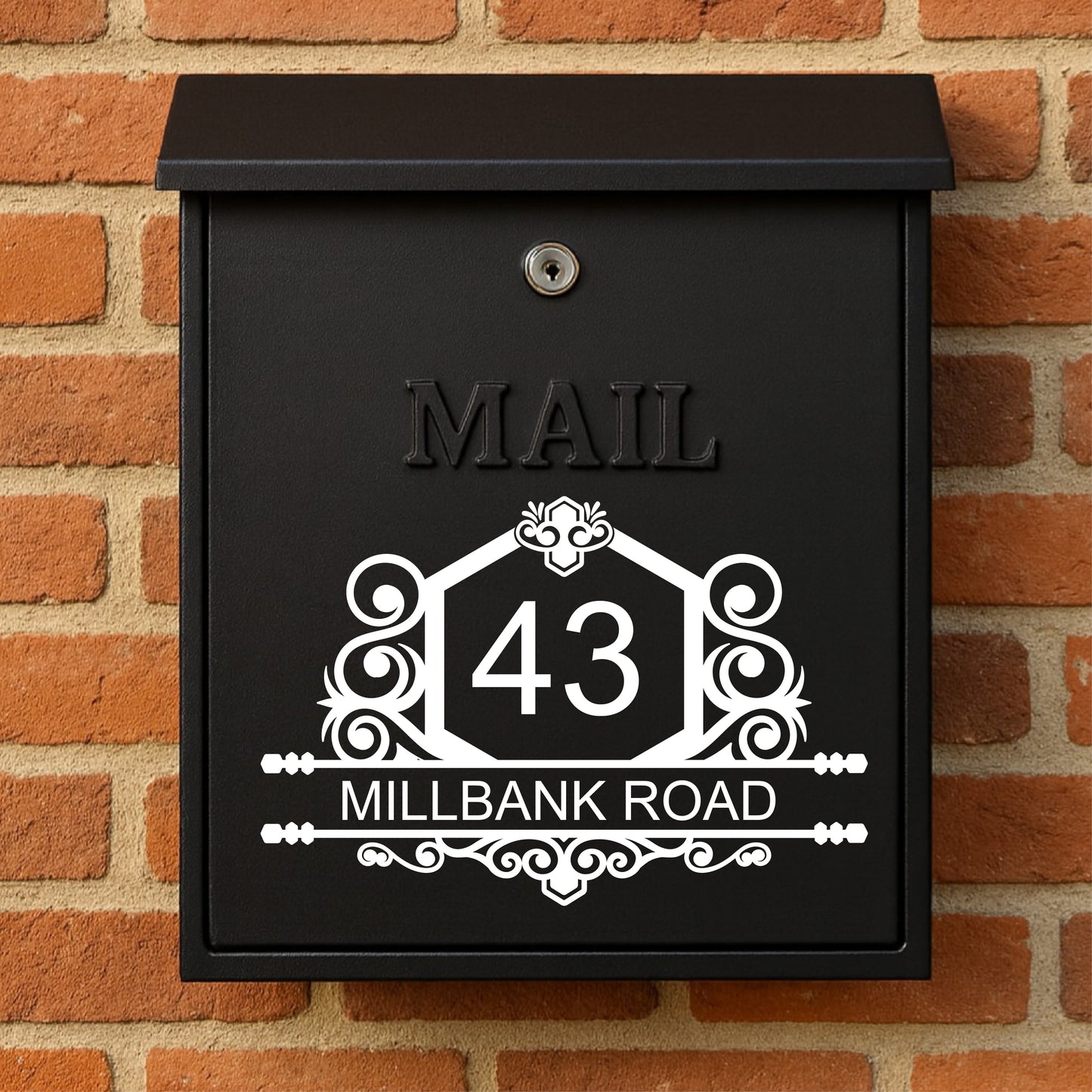 Mailbox Sticker - Design 8
