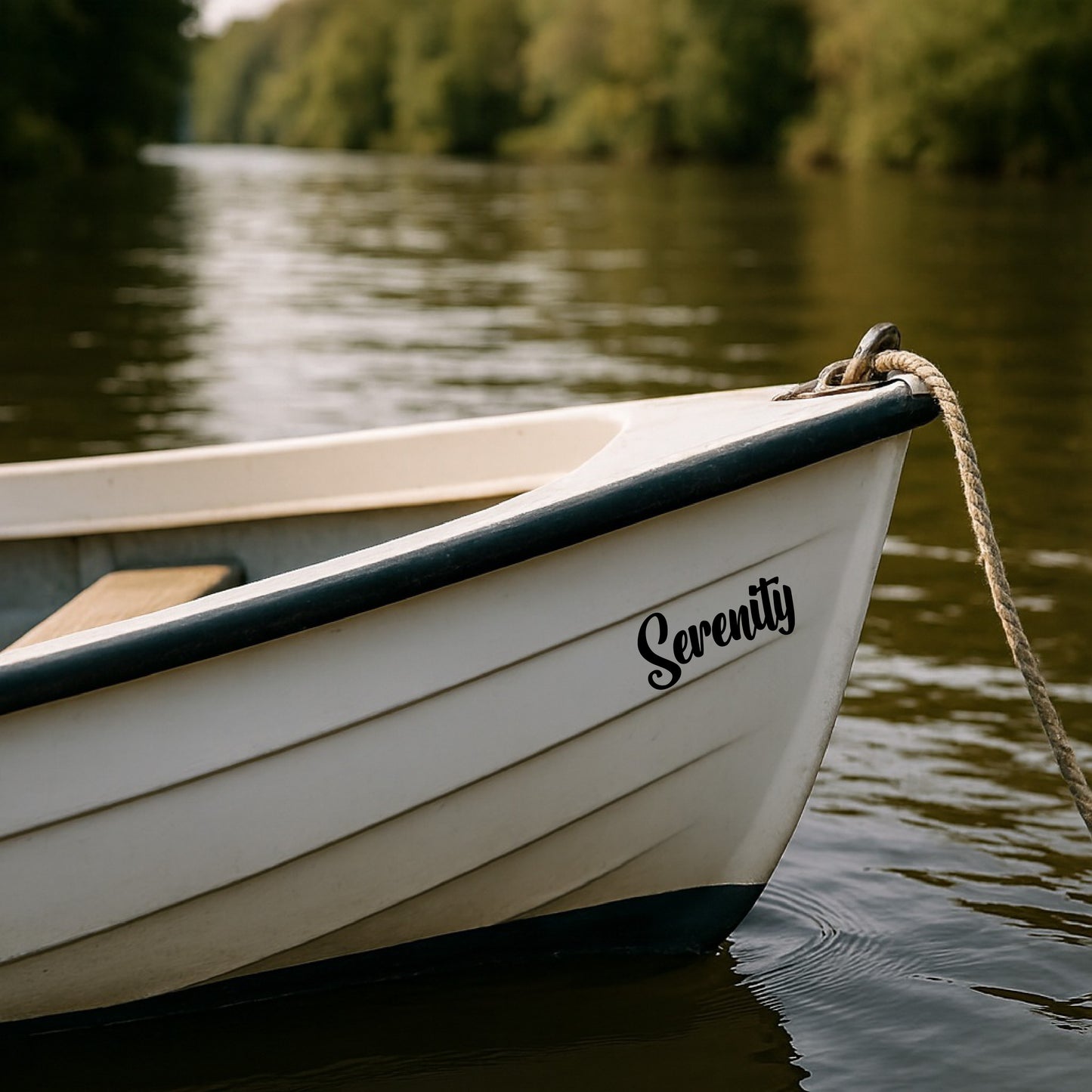 Personalised Boat Name Sticker
