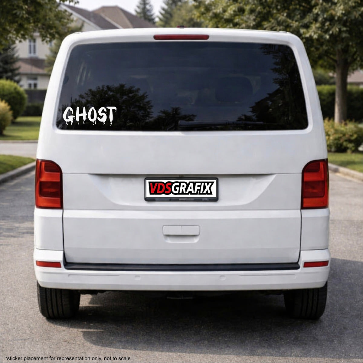 Vinyl Campervan Name Decal - Font 11