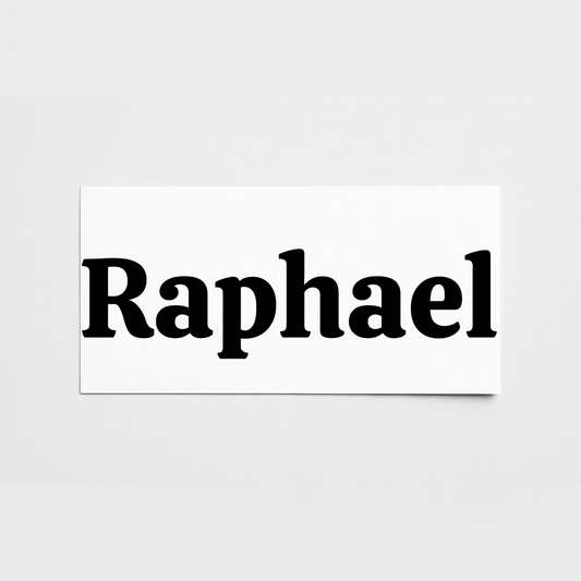 Vinyl Campervan Name Decal - Font 10