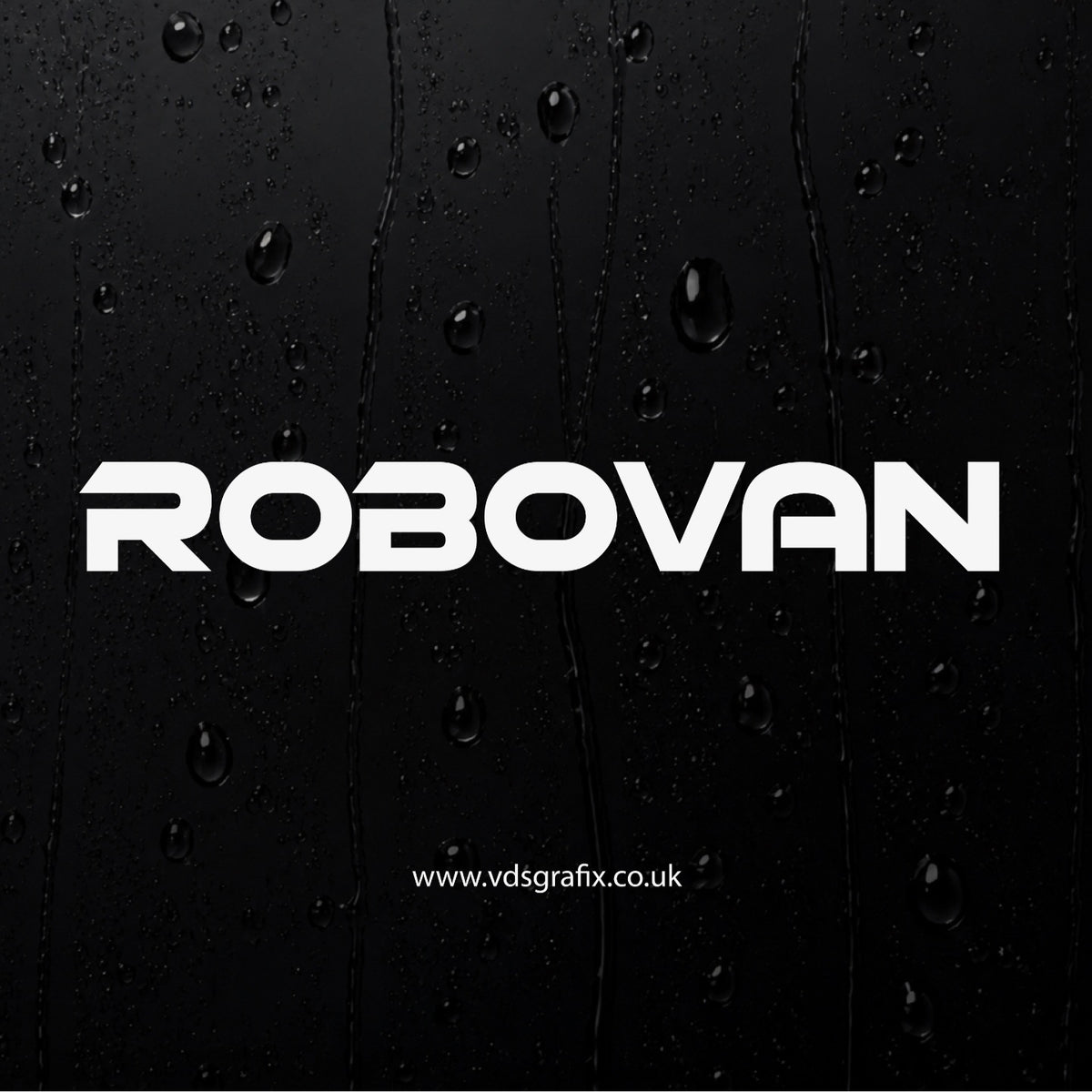 Vinyl Campervan Name Decal - Font 21