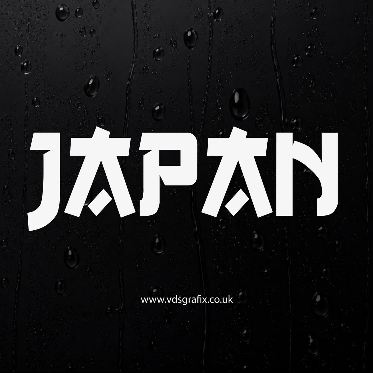 Vinyl Campervan Name Decal - Font 18