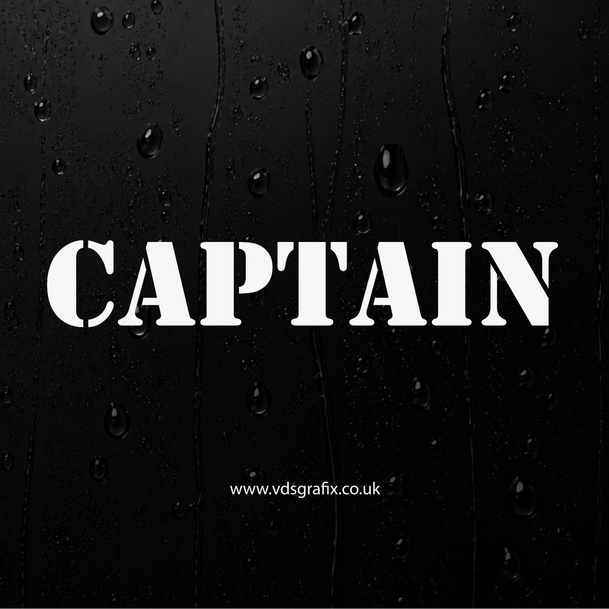 Vinyl Campervan Name Decal - Font 26