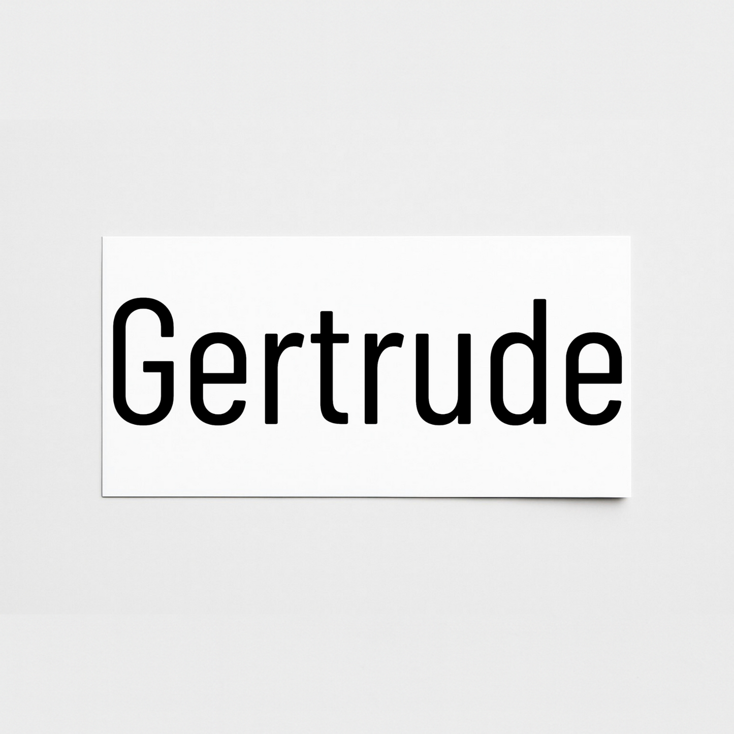 Vinyl Campervan Name Decal - Font 14