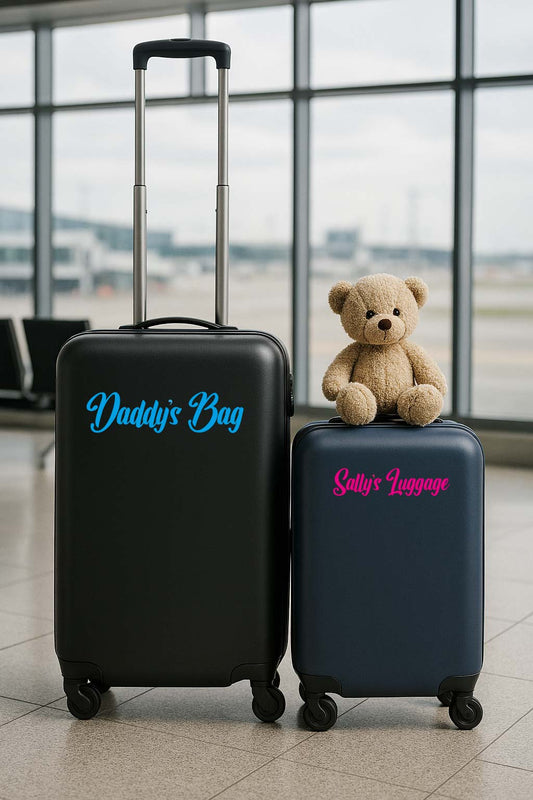 Personalised Suitcase Sticker