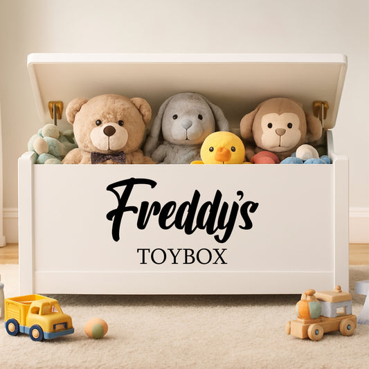 Personalised Toybox Sticker