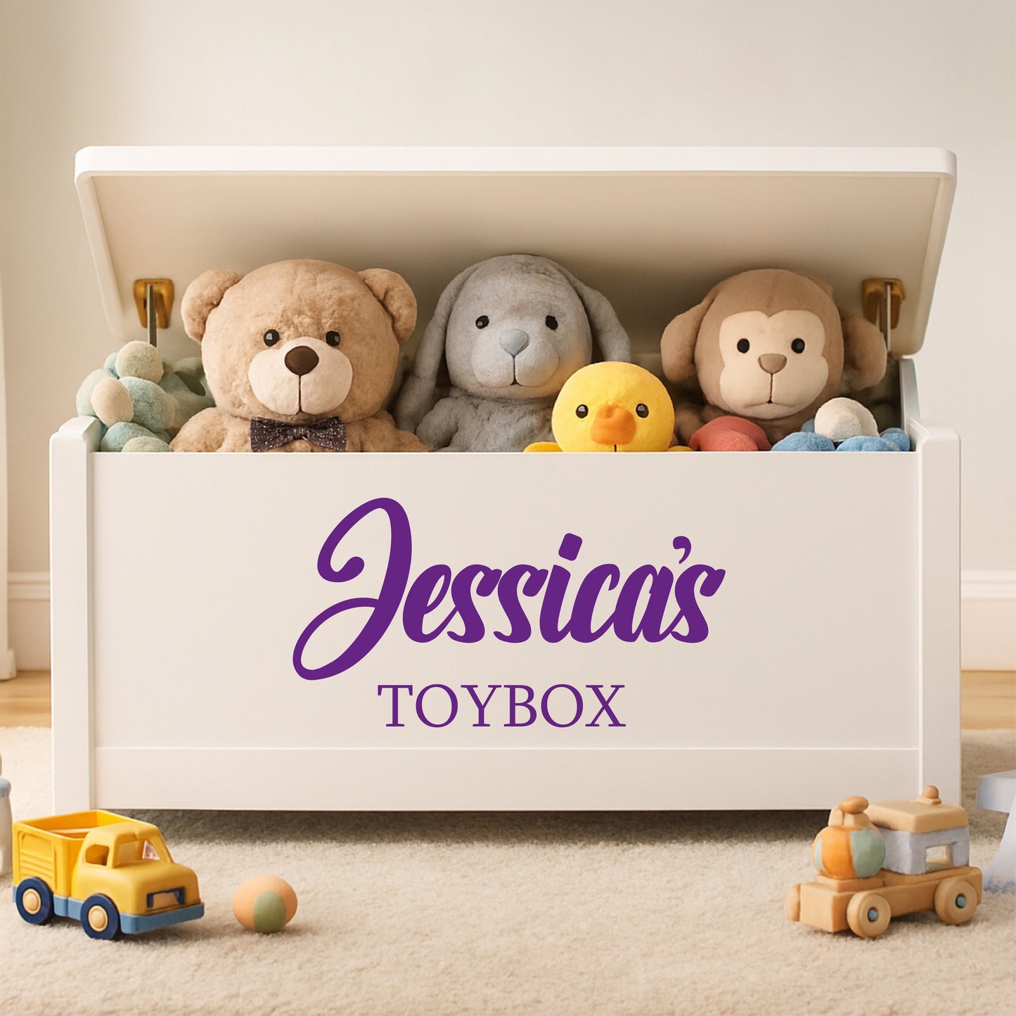 Personalised Toybox Sticker
