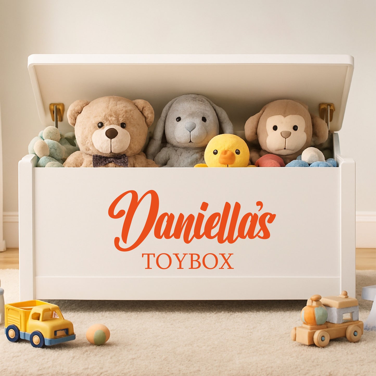 Personalised Toybox Sticker